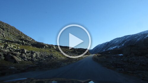 Briksdalsbre – Dalsnibba – Geiranger – Trollstiegen – Trondheim Auf der 258 von Videsæter nach Grotli