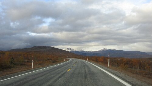 Trondheim – Bognes Auf dem Saltfjellet in Richtung Norden