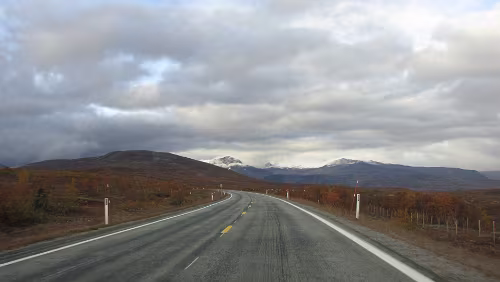 Trondheim – Bognes Auf dem Saltfjellet in Richtung Norden