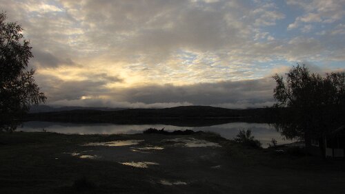 Bognes – Tromsø – Hurtigrute MS Nordkapp Blick aus dem Tysfjord Turistsenter