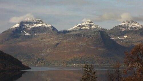 Bognes – Tromsø – Hurtigrute MS Nordkapp Am Balsfjord