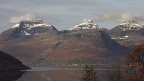Bognes – Tromsø – Hurtigrute MS Nordkapp Am Balsfjord