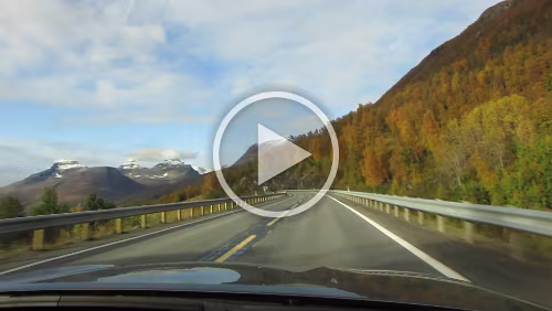 Bognes – Tromsø – Hurtigrute MS Nordkapp Am Balsfjord