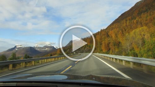 Bognes – Tromsø – Hurtigrute MS Nordkapp Am Balsfjord