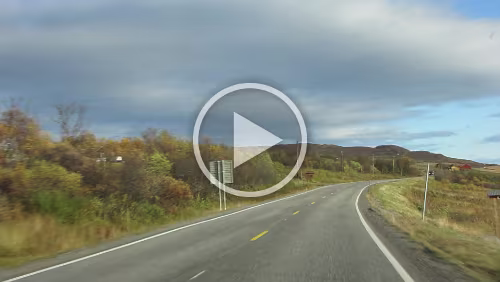 Skarsvåg – Vadsø Am Varangerfjord in Richtung Vadsø