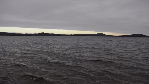 Vadsø – Kirkenes – Grense Jakobselv – Rovaniemi Das ist der Inarisee, direkt bei Inari