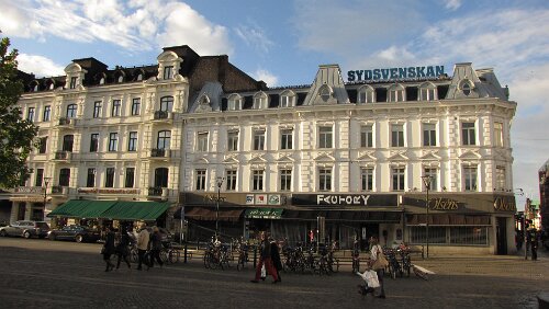 Uppsala – Malmö Am Gustav Adolfs torg in Malmö