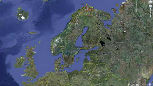 Norge 2012 Mittwoch, Gesamtstrecke 501 km, Fahrzeit incl. Pausen 6:57 h