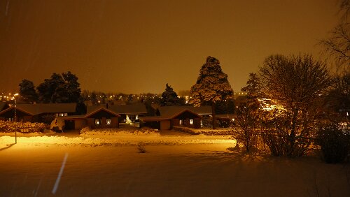 Malmö – Kristinehamn Es schneit ganz fein