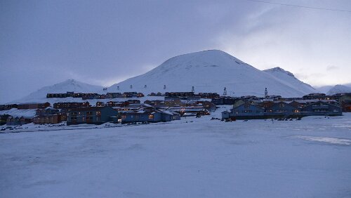 Longyearbyen Die Lage B2-feltet