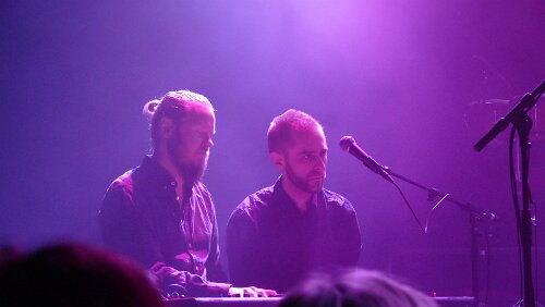 „Árstíðir“ Der erste Gig „Árstíðir“ des letzten Abends, im Kulturhuset