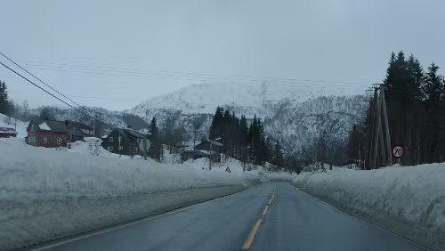 Bergen – Norheimsund Kurz vor Eikedalen