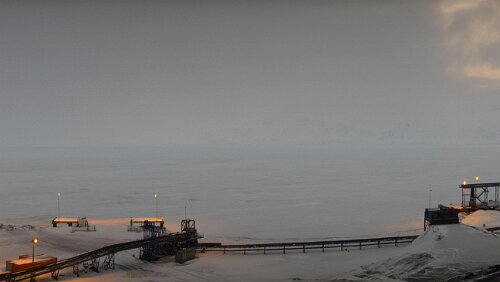 WebCams Svalbard BOREALIS LIVECAM KAPP AMSTERDAM 360 - 06.02.2014 - 12:00