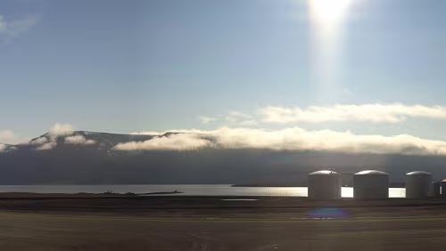 WebCams Svalbard BOREALIS LIVECAM SVEA TWR - SPITZBERGEN - 06.08.2014 - 10:15