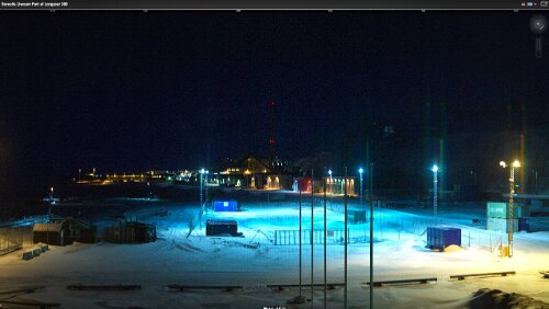 WebCams Svalbard Livecam Port of Longyear 20.01.2015