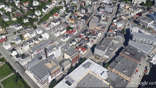 Tromsø Unsere Unterkunft in 3D-Ansicht