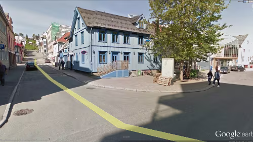 Tromsø Abends ein Absacker im Blå Rock Cafe