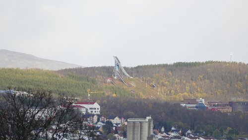 Tromsø Skisprungschanze Grønnåsen