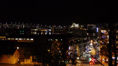 Tromsø Abendlicher Rundgang durch Tromsø