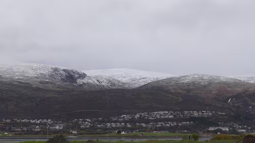 Heimreise Der Winter lugt schon mal kurz vorbei