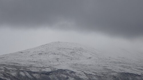 Heimreise Der Winter lugt schon mal kurz vorbei