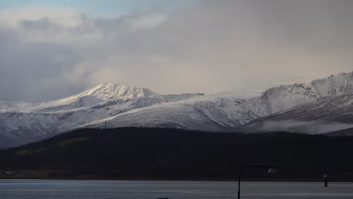 Heimreise Der Winter lugt schon mal kurz vorbei