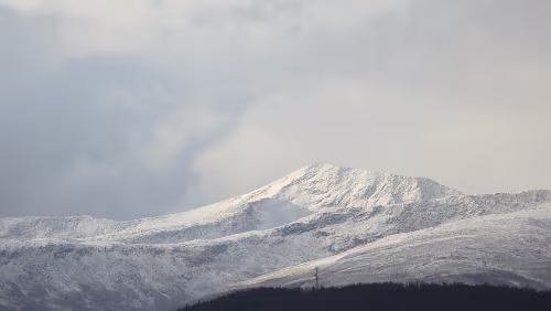 Heimreise Der Winter lugt schon mal kurz vorbei