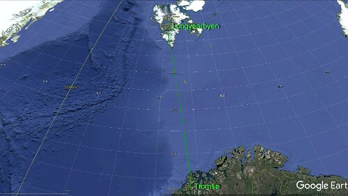 Longyearbyen – Tromsø Longyearbyen - Tromsø, ‚Sydspissen Hotel‘