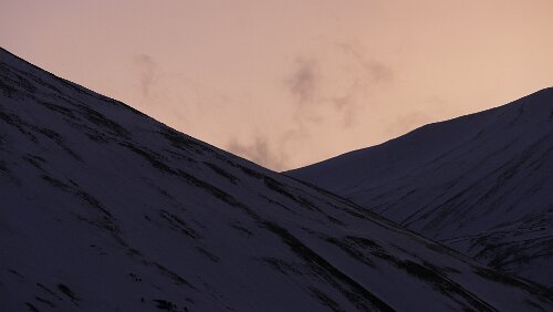 Longyearbyen – Tromsø Viel Schnee ist getaut