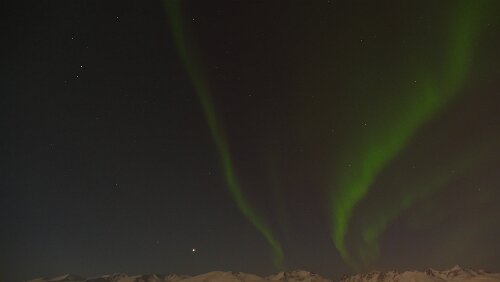 Longyearbyen – Tromsø Nordlys in Tromsø