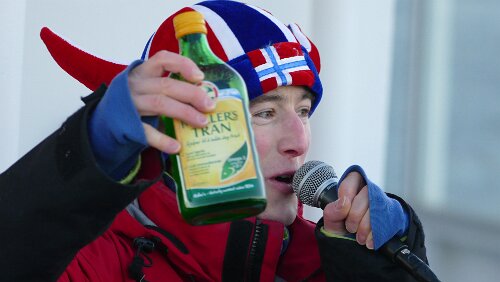 Nesna – Trondheim Noch wenige Minuten bis zur Überquerung des Polarkreises