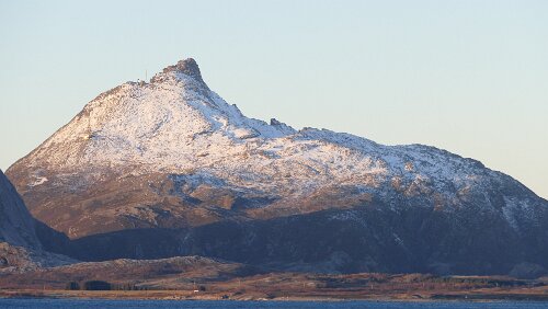 Nesna – Trondheim Noch wenige Minuten bis zur Überquerung des Polarkreises