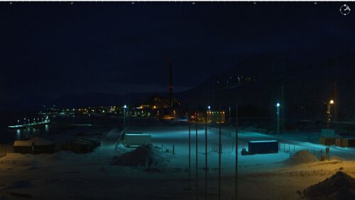 Svalbard WebCams 360° - Norge - Svalbard - Port of Longyear