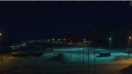 Svalbard WebCams 360° - Norge - Svalbard - Port of Longyear