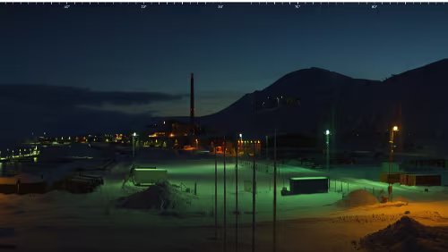Svalbard WebCams 360° - Norge - Svalbard - Port of Longyear