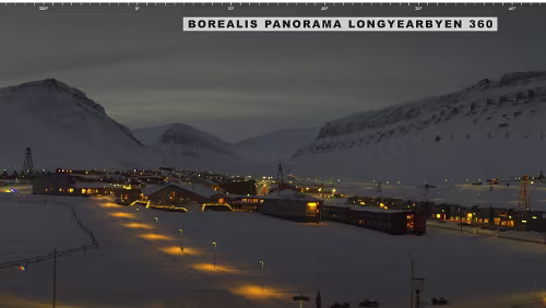 Svalbard WebCams 360° - Norge - Svalbard - LONGYEARBYEN