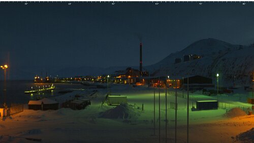 Svalbard WebCams 360° - Norge - Svalbard - Port of Longyear