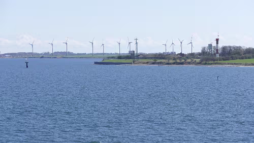 Hahnstätten – Malmö Windmühlen an der Küste der Insel Fehmarn
