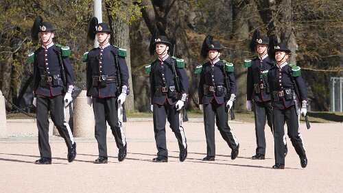 Oslo Die königliche Garde
