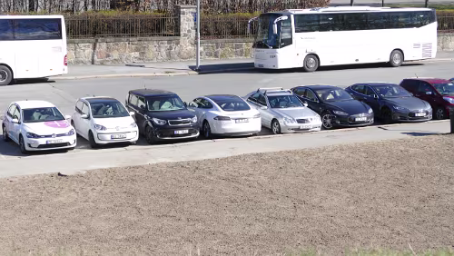 Oslo 6 von 7 Fahrzeugen sind elektrisch betrieben