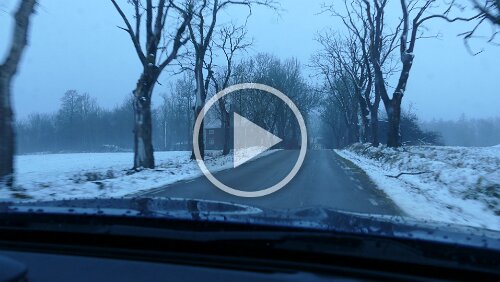 Malmö – Kristinehamn Eine Nebenstraße