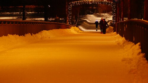 Kristinehamn – Östersund Fußgänger- und Fahrrad-Brücke