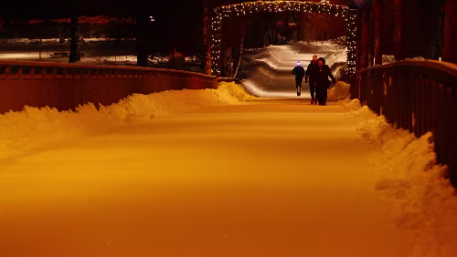 Kristinehamn – Östersund Fußgänger- und Fahrrad-Brücke