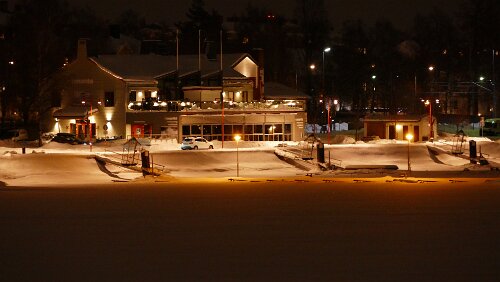 Kristinehamn – Östersund Blick auf Östersund