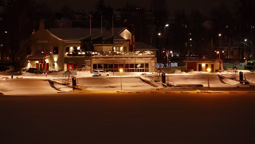 Kristinehamn – Östersund Blick auf Östersund