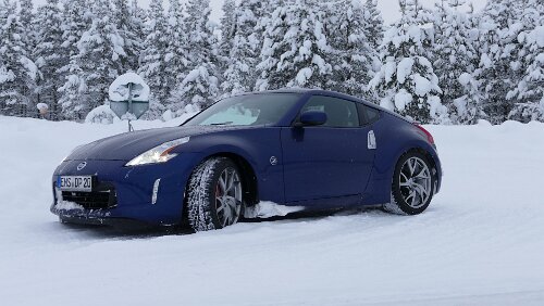Östersund – Fauske Mitten im Nichts auf der Abkürzungsstrecke zwischen Slagnäs und Arjeplog.