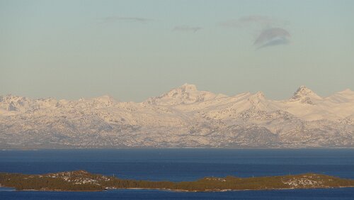 Fauske – Tromsø Auf der Fahrt nach Tromsø