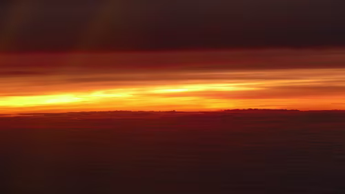 Longyearbyen – Tromsø Kurz vor der Landung in Tromsø