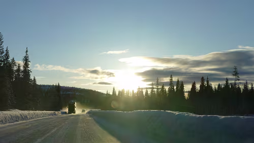 Saltstraumen – Trondheim In der Nähe von Trones auf der E6
