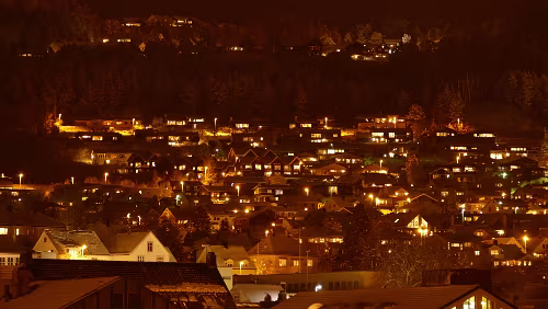 Trondheim – Bergen Alles ist hell erleuchtet